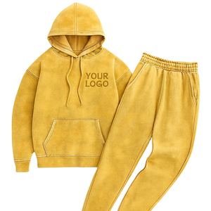 Chándal de lavado ácido de entrenamiento personalizado para hombre, gran oferta, chándales de lavado ácido transpirables ajustados personalizados para adultos - Product Image 5