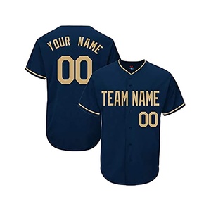 Sublimación de Jersey de béisbol personalizada de alta calidad, bordado disponible - Product Image 2