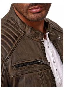 Chaqueta de Cuero Vacuno Genuino, Estilo Urbano Premium, Fabricante Mayorista - Product Image 3