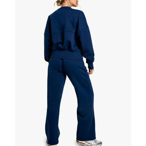 Conjunto Deportivo de 2 Piezas para Mujer, Chándal de Algodón para Correr y Entrenar, Ropa Deportiva de Alta Calidad, Venta al Por Mayor OEM - Product Image 6