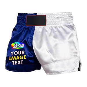 Shorts de boxe d'entraînement confortables et personnalisés en gros, shorts de Muay Thai et de MMA tendance pour l'entraînement de boxe - Product Image 3
