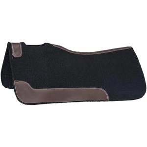 Wholesale High Quality Western Style Customized Color Dressage Felt Saddle Pad New Zealand Wool Cotton Drill All Purpose - Product Image 3