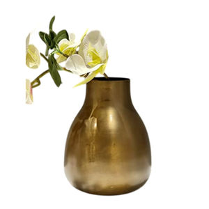 Handmade Decorative Unique Metal <b>Vase</b> Best Selling Modern <b>Small</b> <b>Vase</b> Wedding Decorative Aluminum Floor <b>Vase</b> <b>Small</b> Size - Product Image 1