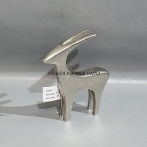 Decoración de Reno púrpura metálico de alto grado con forma de pie única y textura suave para exhibición festiva de lujo en el hogar - Product Image 6