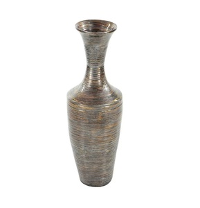 Florero de metal de alta calidad para decoración del hogar, florero de metal decorativo para bodas para sala de estar al mejor precio. - Product Image 1