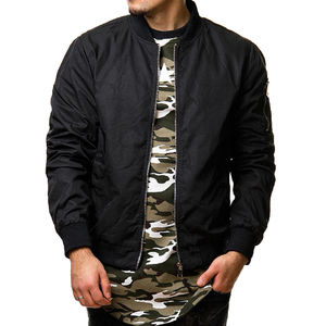 Chaqueta Bomber para Hombre, Nueva Llegada, Precio al por Mayor, Transpirable, Resistente al Viento, Ecológica, Logotipo Frontal, Servicio OEM, Colores Personalizados - Product Image 5