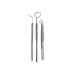 Professional Grade <b>Dental</b> Examination Kit Durable Stainless Steel Surgical Instruments Tartar <b>Plaque</b> <b>Removal</b> Manual Power CE - Product Image 3