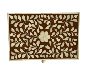 Boîte à bijoux en bois massif de luxe poli tenture murale en bois naturel couleur personnalisable taille forme écologique décor à la maison - Product Image 4