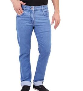 Jeans pour hommes, tenue décontractée, équitation western pour hommes, logo brodé personnalisé solide pour hommes - Product Image 4