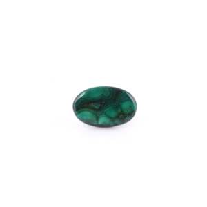 Pierre précieuse minérale en malachite verte polie de 22,87 carats, taille poire et marquise, qualité AAAAA, hauteur 8 mm - Product Image 1