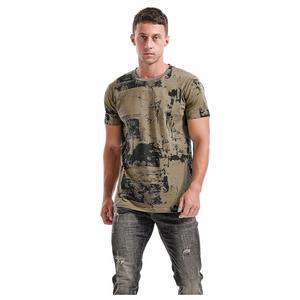 เสื้อเจอร์ซีย์ผ้าฝ้าย100% คอกลมแขนสั้นระบายอากาศได้ดีเป็นมิตรต่อสิ่งแวดล้อมคุณภาพสูงไซส์ใหญ่พิเศษ - Product Image 3