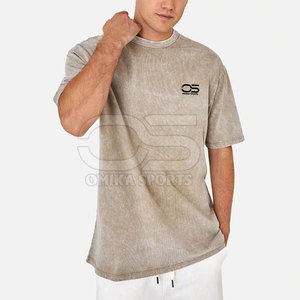 100% coton hommes lavage à l'acide t-shirt pour la rue à la mode et Vintage amoureux hommes lavage à l'acide t-shirt - Product Image 6
