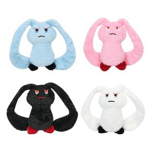 Jouet à mâcher pour chien en peluche grinçant avec couineur BB intégré pour la récréation et la mastication douce sur les dents et les gencives - Product Image 5