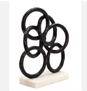 Vente chaude Black Bull Dernière pièce maîtresse de taureau en métal de haute qualité pour la décoration de table - Product Image 6