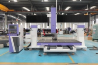 Routeur CNC 5 axes AccTek 1212 1325 1530 avec scie à 360 degrés pour la sculpture de pierre et de marbre, machine de fraisage CNC