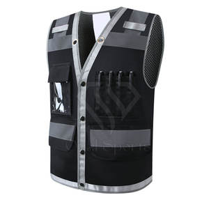 Haute qualité 100% Polyester hommes Hi Vis gilet de sécurité réfléchissant protection et Hi Vis vêtements réfléchissants - Product Image 2