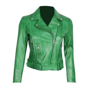 Chaqueta de moto Vintage para mujer de último diseño, cortavientos de trabajo resistente en cuero PU de talla grande, impermeable para mujer - Product Image 1