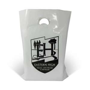 Sac à provisions personnalisé chic découpé avec des matrices avec gravure bon prix de gros fabriqué au Vietnam avec couleur et poignée - Product Image 5