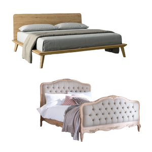 Ensemble complet de luxe moderne en bois massif très grand lit double pour chambre d'hôtel Style minimaliste en bois massif - Product Image 5