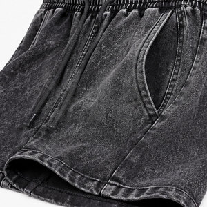 Shorts délavés à l'acide au design moderne, durables, style streetwear, avec tissu doux et confortable - Product Image 6