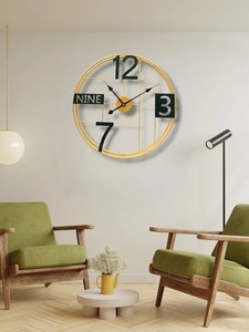 Trendy High Quality Metal Wall <b>Clock</b> Modern Minimalist Design Perfect For Living Room Bedroom Office And Hallway Decor - Product Image 5