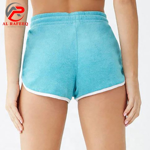 Shorts Deportivos Transpirables de Spandex y Poliéster para Mujer, Cintura Alta, Tejido de Punto, Ajuste Regular, para Gimnasio, Entrenamiento, Yoga, Correr - Product Image 2