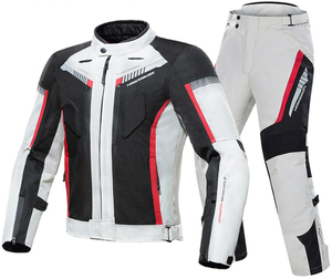 Traje de Motociclismo Deportivo Cordura de Diseño Personalizado, Transpirable, Chaqueta y Pantalón de Carreras, Talla Grande, Impermeable, Ropa de Automovilismo - Product Image 1