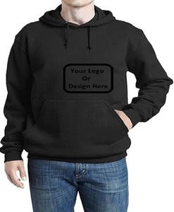 Fabrication de sweats à capuche personnalisés de haute qualité pour hommes conception personnalisée vêtements pour hommes sweat-shirt polaire à capuche 100% coton - Product Image 1