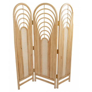 Séparateur de pièce en rotin en forme d'arc fabriqué au Vietnam séparateur de pièce décoratif en matériau écologique pour meubles de maison en gros - Product Image 1
