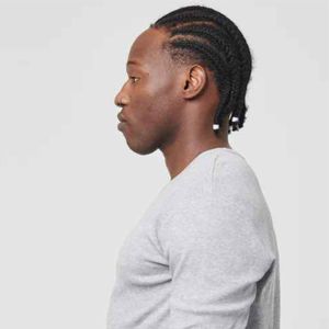 ที่กําหนดเองวาฟเฟิลถักแขนยาวผู้ชายเสื้อยืดความร้อนผ้าฝ้ายนุ่มว่างเปล่าผู้ชายเสื้อยืดทรงสลิมฟิต - Product Image 5