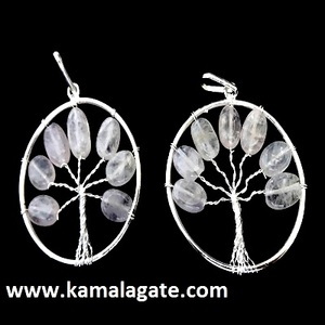 Seven Chakra Crystal Cabs Metal Charm Acero inoxidable Reiki & Healing Chakra Colgantes Accesorio de moda - Product Image 5