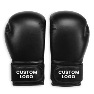 Guantes de boxeo para entrenamiento de adultos, de cuero PU, antideslizantes, resistentes, personalizables, colores/logotipo/tamaño, ropa deportiva de confianza - Product Image 2