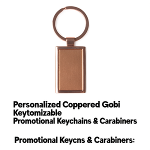 Portachiavi Personalizzato in Rame Gobi, Portachiavi e Moschettoni Promozionali Personalizzabili - Product Image 3