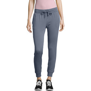 Pantalones de chándal de gimnasio para mujer con cierre de botón al por mayor etiqueta privada personalizada tela de lona para correr de felpa francesa para la temporada de invierno - Product Image 6