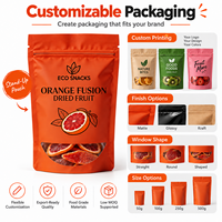 Sacs Mylar Personnalisés Anti-Humidité en Gros - Doypack Autoportant à Fermeture Éclair pour Popcorn, Crackers et Snacks