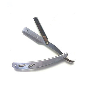Rasoir droit professionnel de salon de coiffure, en acier inoxydable, rasoir à lame longue, rasoir manuel pour salon de coiffure - Product Image 6