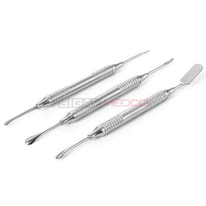 เครื่องมือทำฟันแบบสองชั้นเครื่องมือทันตกรรมรากฟันเทียมสเตนเลสสตีลพรีเมี่ยมเครื่องมือทางการแพทย์ทันตกรรม - Product Image 2