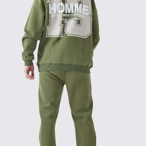 Ensemble de survêtement de sport pour homme, sweat-shirt à capuche, pantalon de survêtement et pantalon de jogging pour l'entraînement décontracté et le jogging - Product Image 5