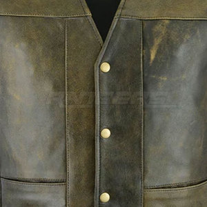 Gilet en cuir personnalisé 2026 – Vente en gros – Qualité supérieure pour hommes - Product Image 5