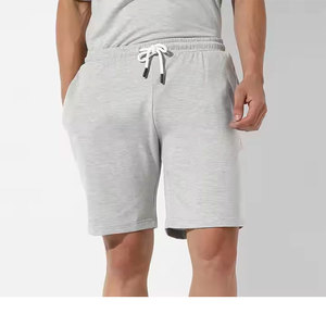 Conjunto de 2 piezas de moda de estilo callejero para hombre, chándal gris Haither de 100% algodón, personalizado al por mayor - Product Image 6