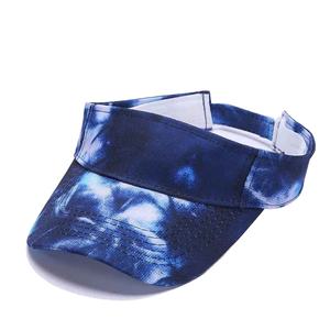 Visera Deportiva de Protección Multicolor para Mujer, Visera Deportiva Transpirable, Visera Personalizada con Estampado Tie Dye - Product Image 3