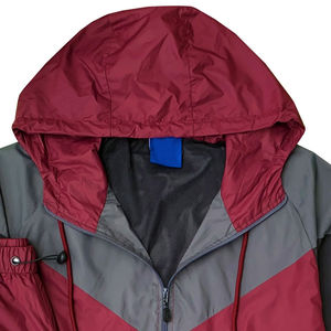 Ensemble de survêtement coupe-vent imprimé par sublimation de haute qualité pour l'hiver, unisexe, personnalisé, respirant, 100% nylon léger - Product Image 2