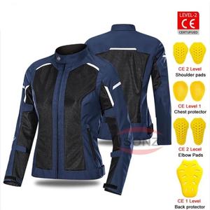 Red Custom OEM Adventure Touring Witer <b>Summer</b> Motorcycle Racing <b>Jackets</b> With Level 2 CE Protection - Product Image 2
