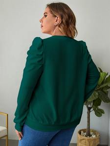 Sudadera de la mejor calidad para mujer, venta al por mayor, precio barato, sudadera de lana de algodón para mujer a la venta - Product Image 3