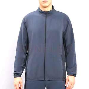 เสื้อแจ็คเก็ตมีซิปสำหรับผู้ชายเสื้อฝึกออกแบบได้ตามต้องการ - Product Image 1