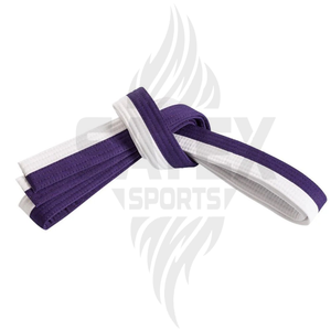 Cinturones de Karate de Primera Calidad, Duraderos, Nueva Llegada, Logotipo Impreso a Color, Equipo Deportivo de Artes Marciales, Poliéster/Algodón - Product Image 1