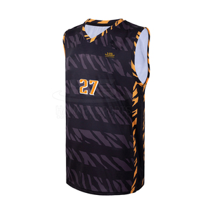 Camiseta de baloncesto de alta calidad, diseño gratuito, malla de estilo callejero personalizada, camiseta de baloncesto de talla grande para hombre de secado rápido - Product Image 1