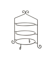Support en métal pliable et réglable avec pieds courbés, taille personnalisable, logo, emballage carton pour boutiques de cadeaux, hôtels, présentoirs de collection