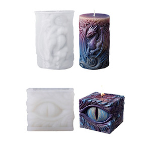 Dumo 3D ejderha göz mum silikon kalıp DIY sihirli küp & fantezi ejderha şekli kalıp el yapımı balmumu yapımı için, gotik parti dekor - Product Image 6