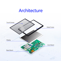 Modul Layar Sentuh LCD Industri Android Linux Rockchip 7 inci